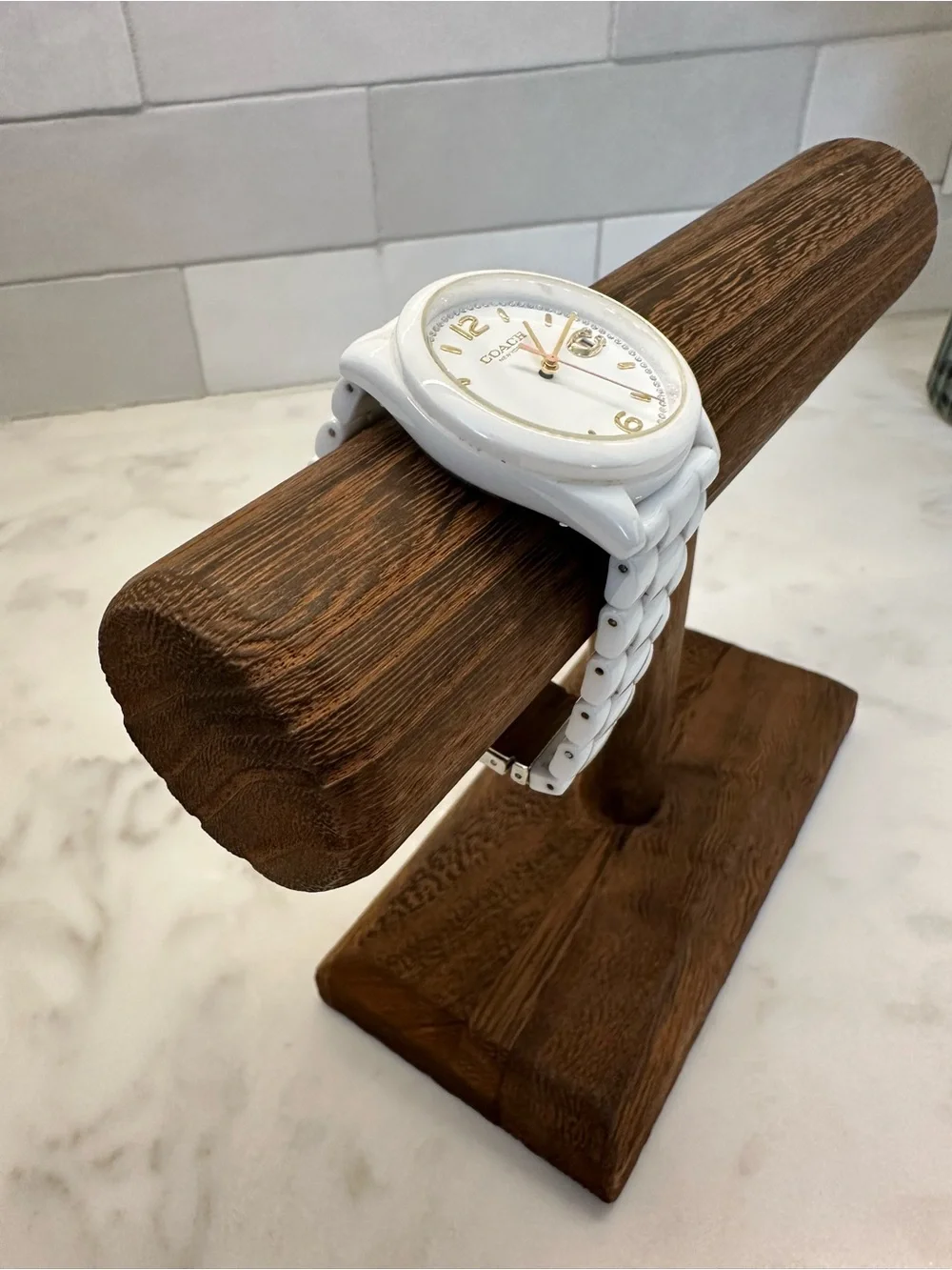 Coach Greyson 14503925 White Ceramic Women’s Watch